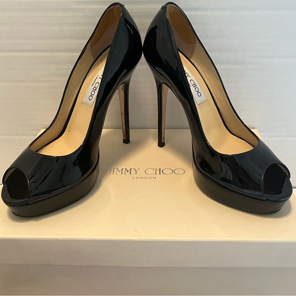 Jimmy Choo Patent Leather Stiletto